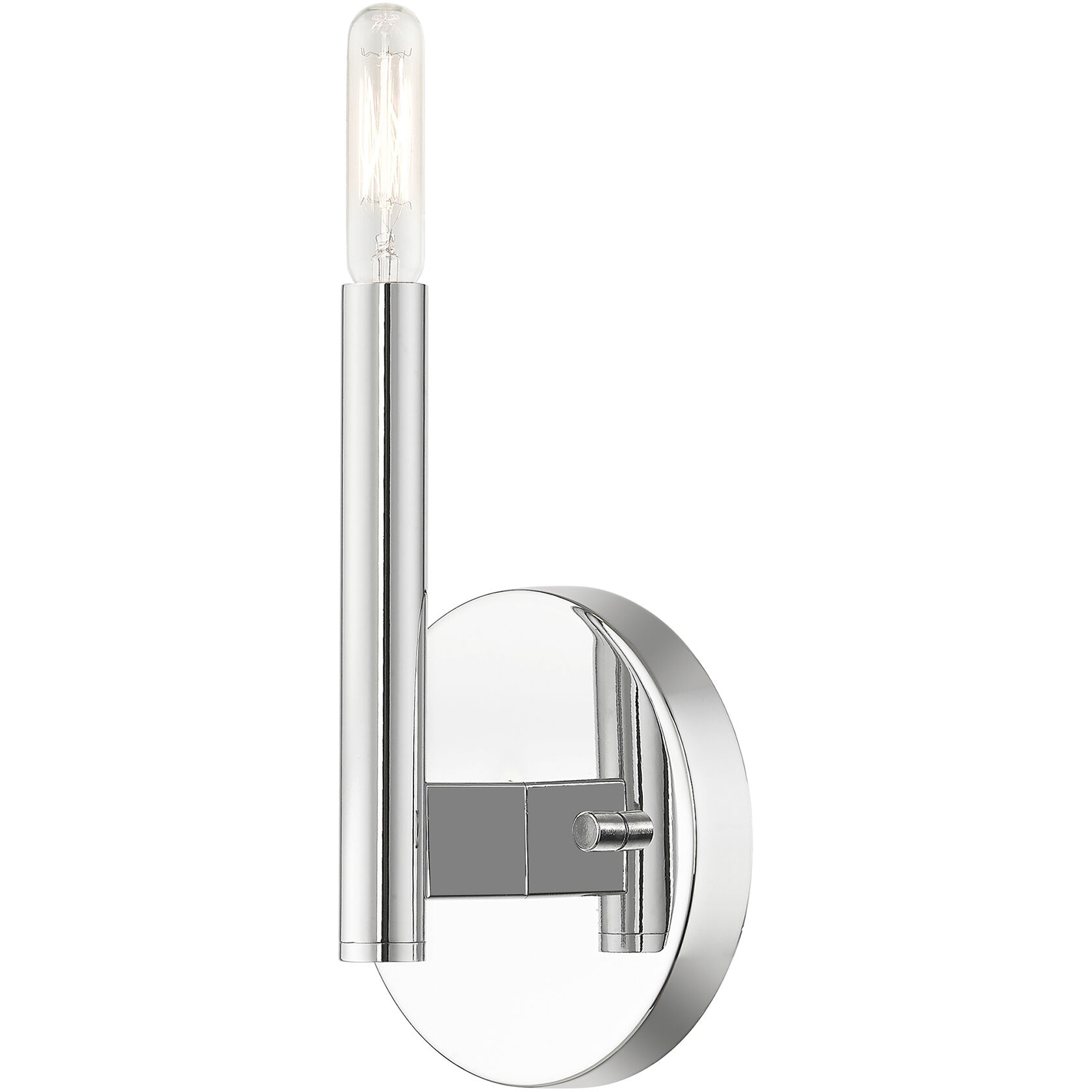 Copenhagen 1 Light 5.13 inch Polished Chrome ADA Wall Sconce Wall Light, Single