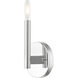 Copenhagen 1 Light 5.13 inch Polished Chrome ADA Wall Sconce Wall Light, Single