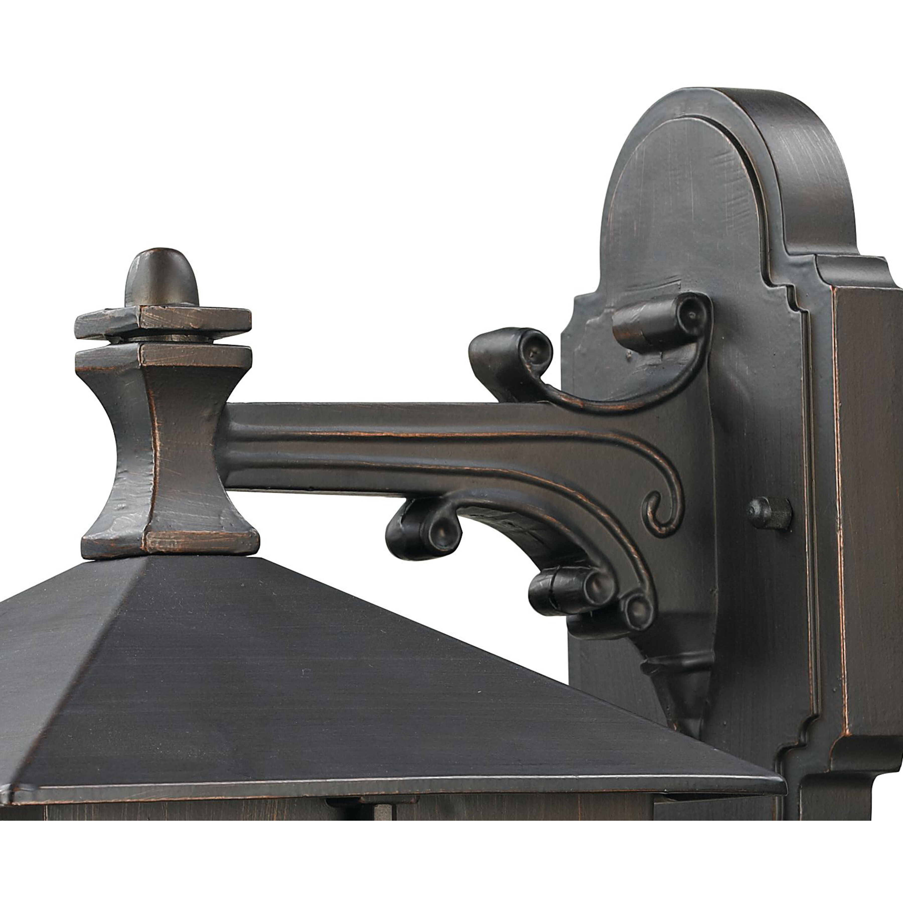 Shaker Heights 1 Light 10 inch Hazelnut Bronze Outdoor Sconce