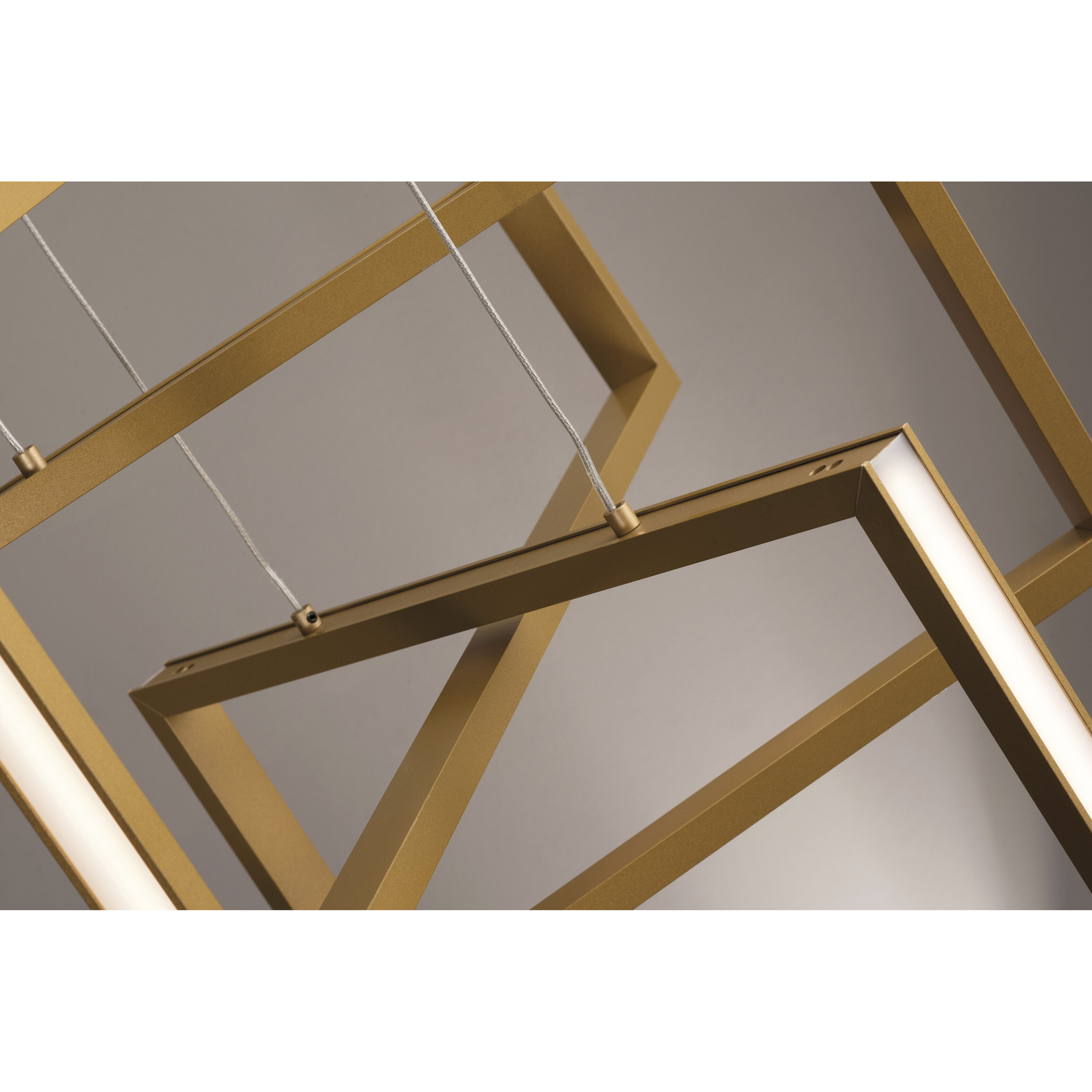 Cole LED 39 inch Gold Linear Pendant Ceiling Light