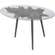 Carved Leaf Accent Table