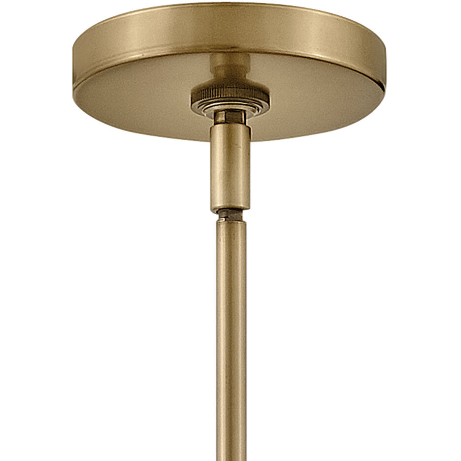 Facet 3.25 inch Heritage Brass Indoor Pendant Ceiling Light