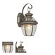 Monterey 1 Light 12.5 inch Bronze Outdoor Wall Lantern