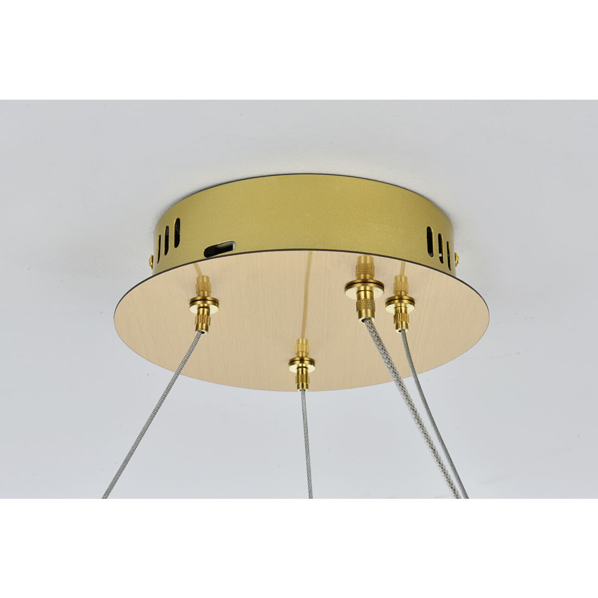 Bowen 1 Light 32 inch Satin Gold Chandelier Ceiling Light