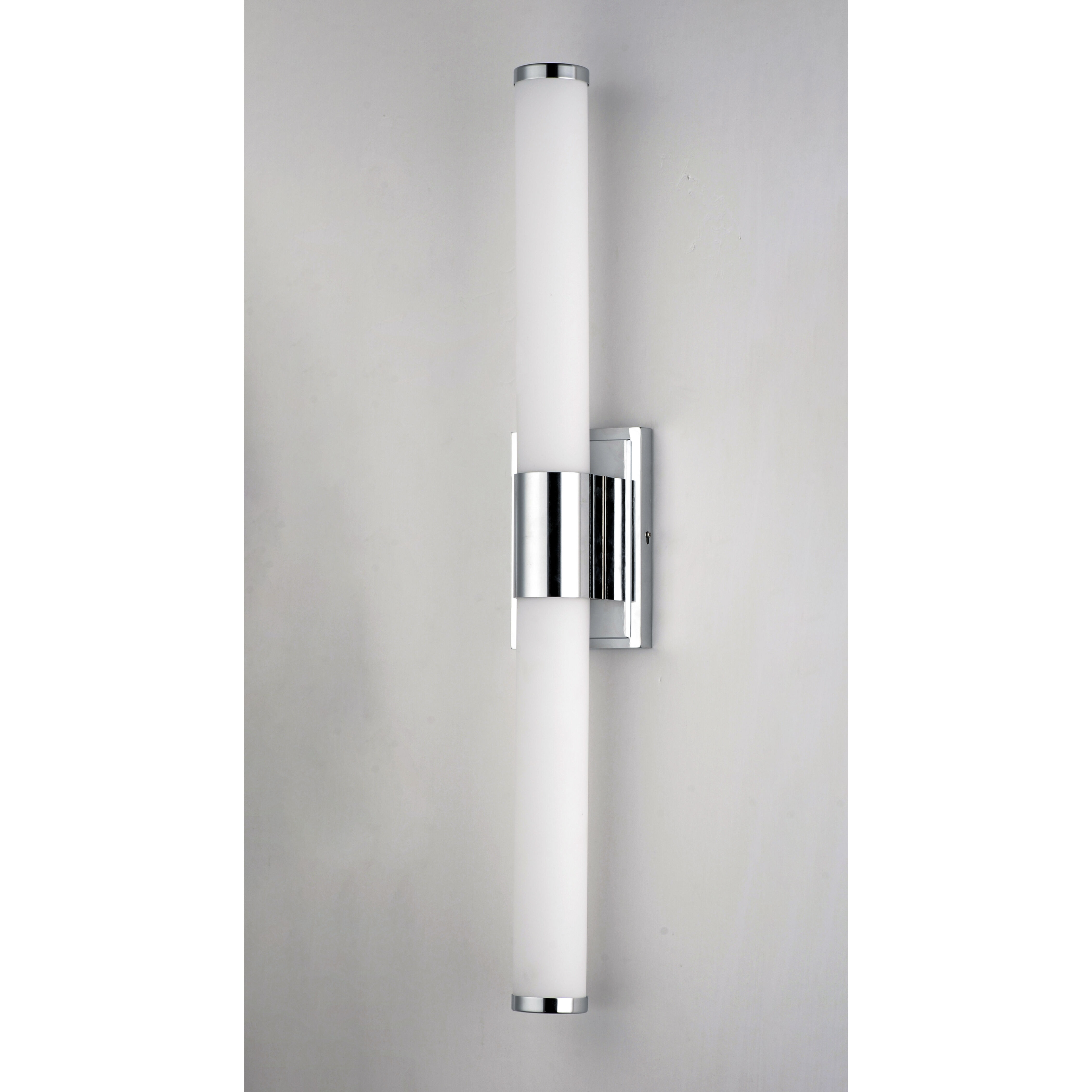 Optic LED 24 inch Polished Chrome Bath Vanity Wall Light