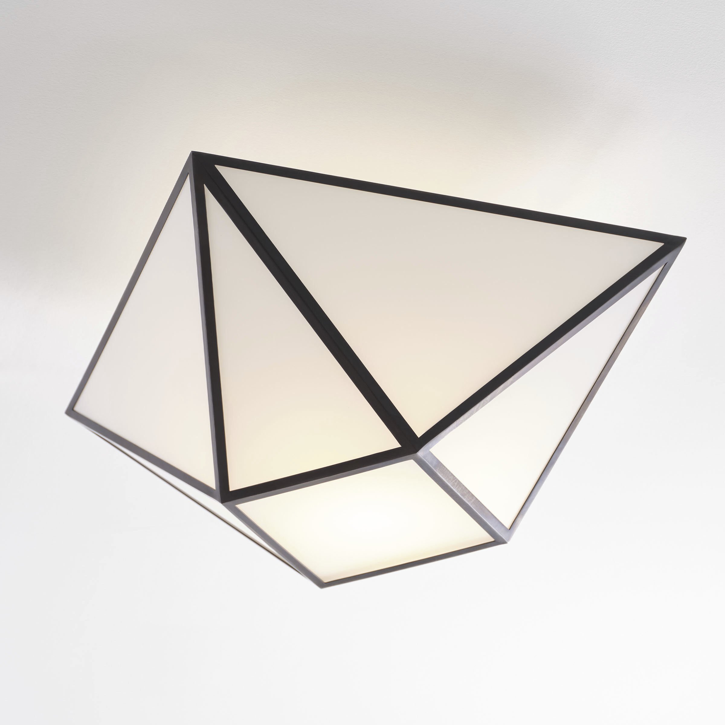 Julie Neill Lorino LED 20 inch Bronze Semi-Flush Mount Ceiling Light, Large