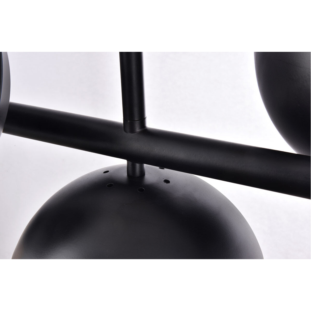 Eclipse 7 Light 43 inch Black Pendant Ceiling Light