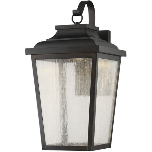 Irvington Manor LED 24 inch Chelesa Bronze Outdoor Wall Mount, Great Outdoors
