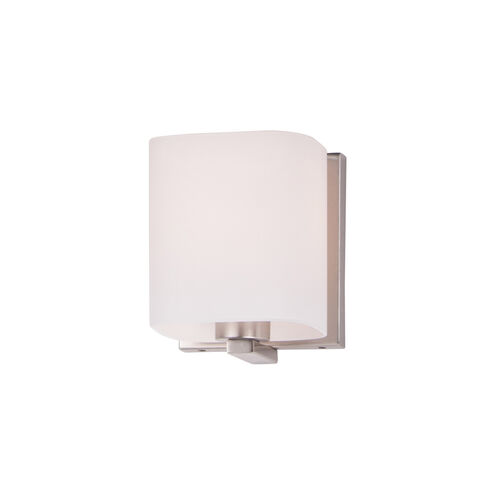 Wrap 1 Light 5.5 inch Satin Nickel Bath Vanity Wall Light
