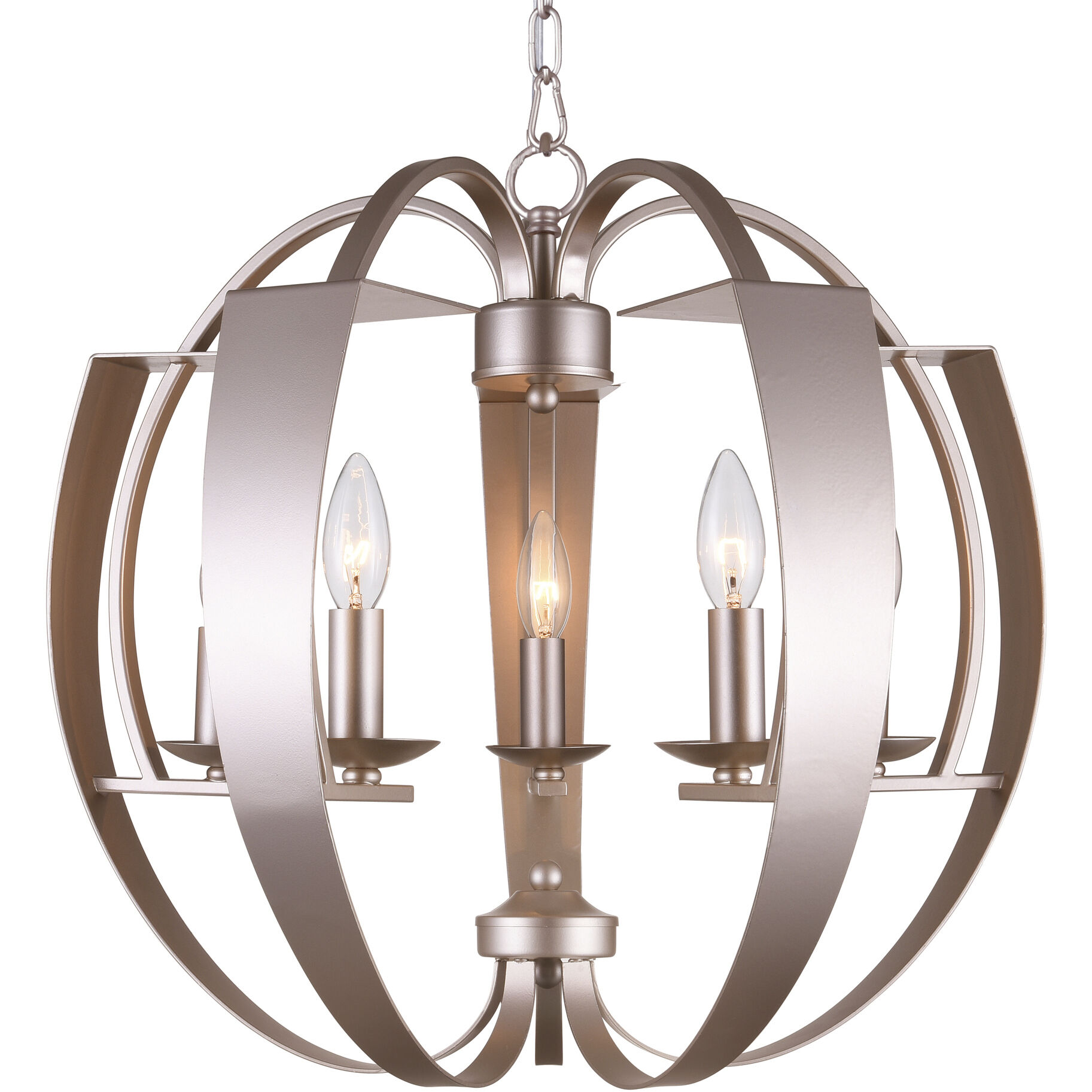 Verbena 5 Light 21 inch Pewter Chandelier Ceiling Light