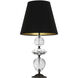 Williamsburg Orlando 31 inch 150.00 watt Deep Patina Bronze / Clear Crystal Table Lamp Portable Light