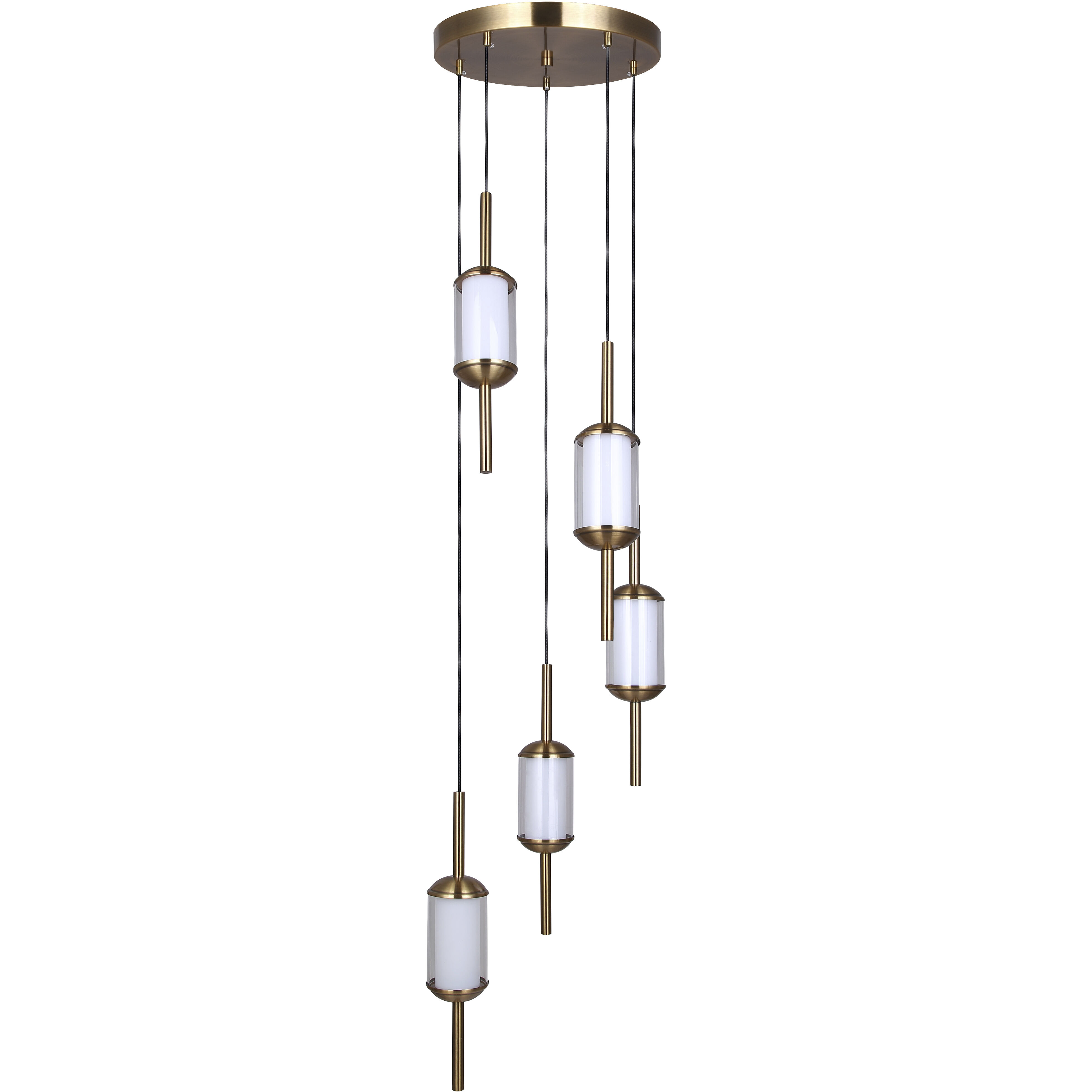 Lavene LED 14.63 inch Gold Pendant Ceiling Light
