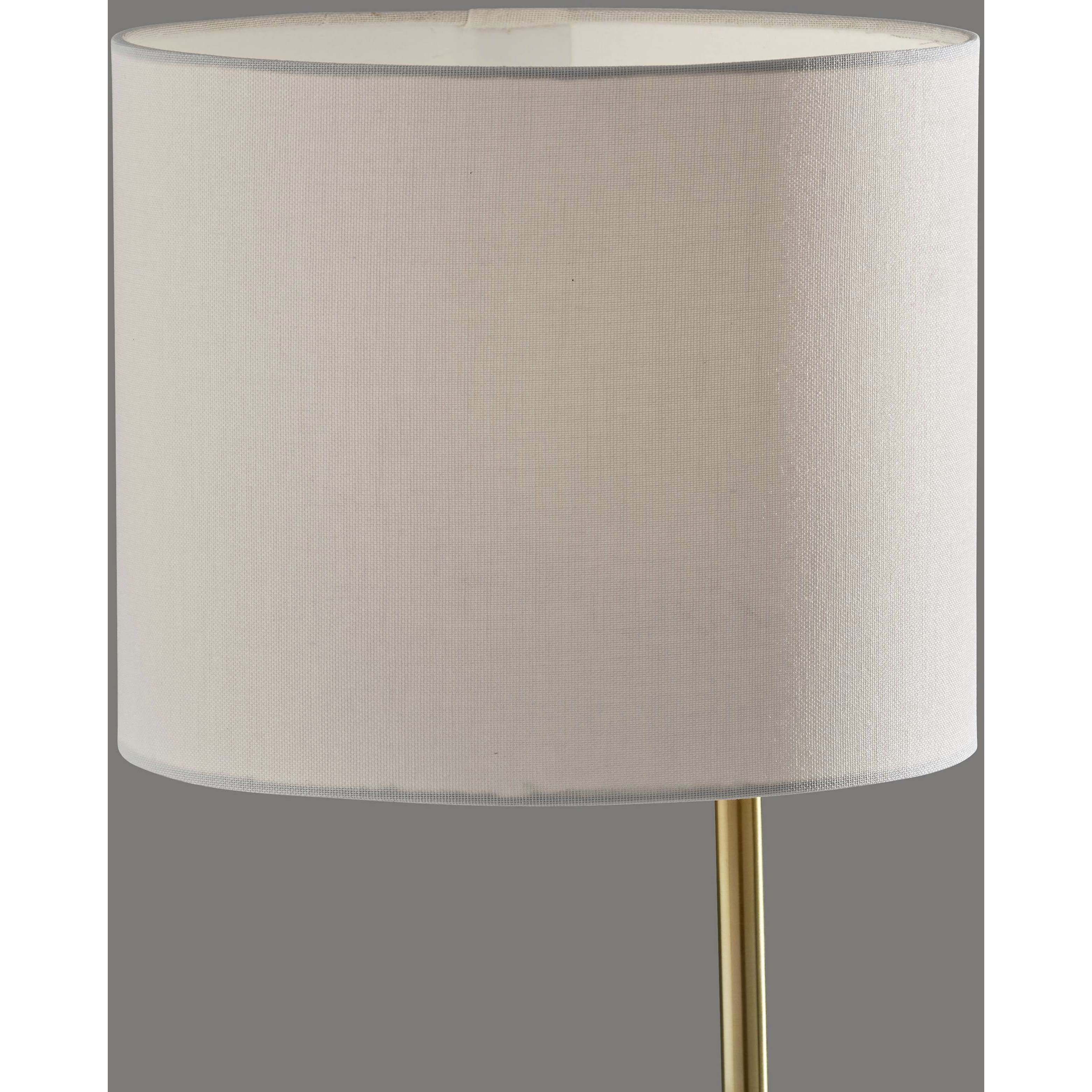 Wyatt 22 inch 60.00 watt Antique Brass Supercharger Desk Lamp Portable Light