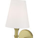 Mairbourne 1 Light 6.5 inch Vintage Brass Indoor Wall Sconce Wall Light