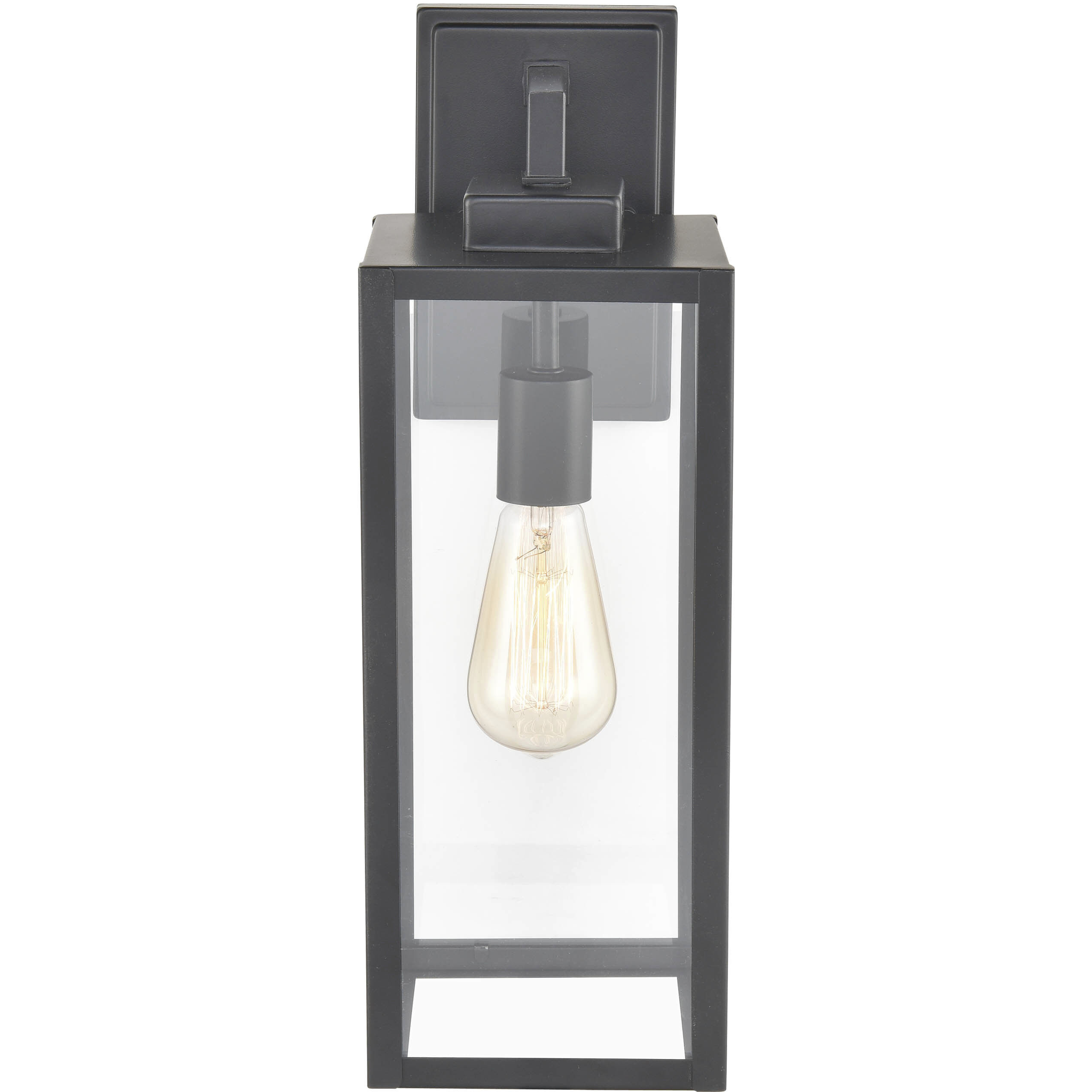 Atless 1 Light 17 inch Powder Coated Black Outdoor Wall Sconce