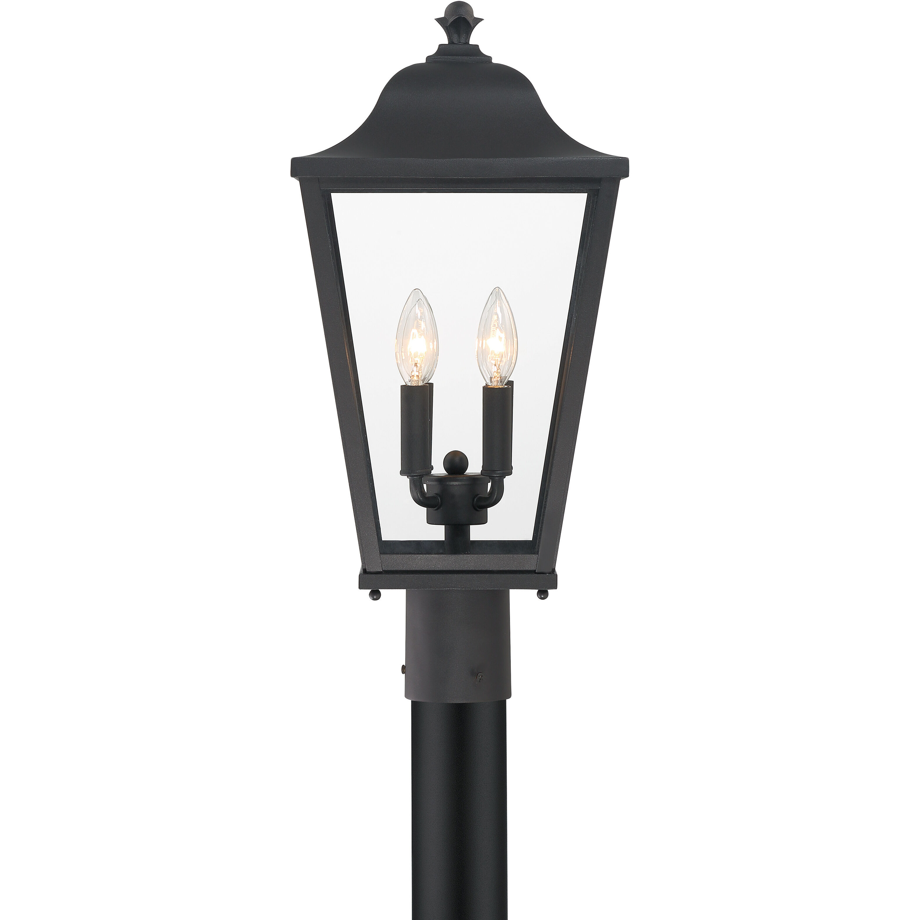 Savannah 4 Light 22 inch Sand Coal Outdoor Post Mount, The Great Outdoors