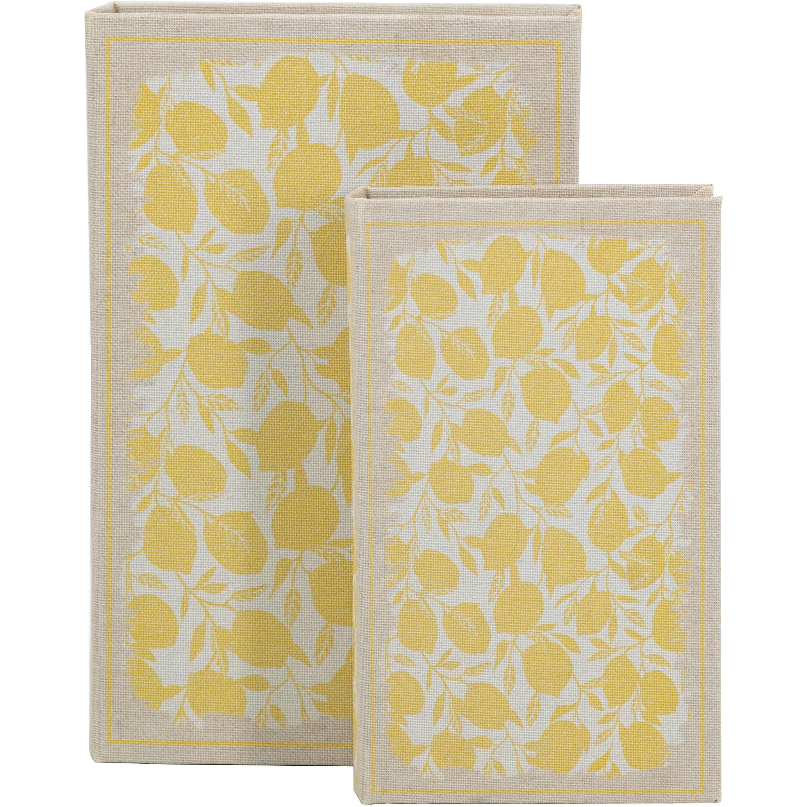 Anita Yellow Book Box