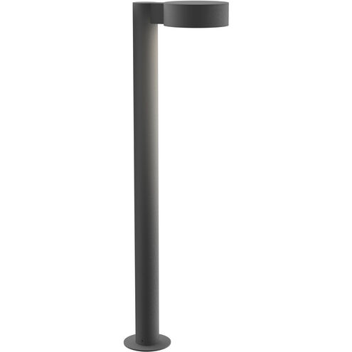Reals 12V 10 watt Textured Gray Bollard