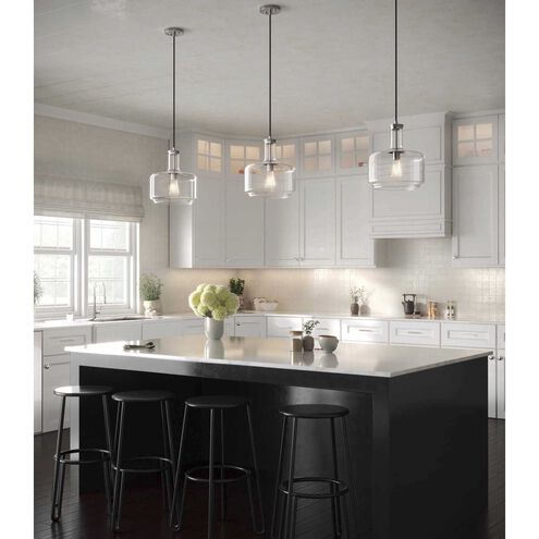 Latrobe 1 Light Brushed Nickel Pendant Ceiling Light