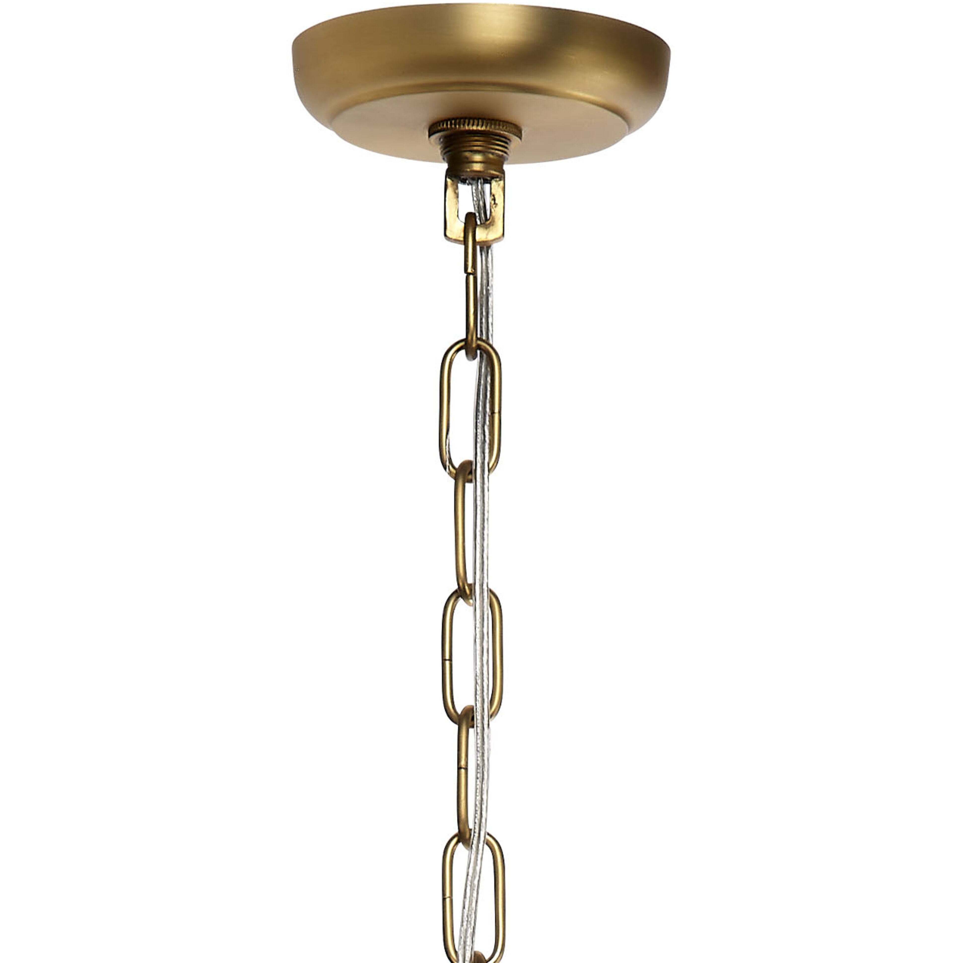 Magnolia 10 Light 30 inch Brass Chandelier Ceiling Light