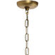 Magnolia 10 Light 30 inch Brass Chandelier Ceiling Light