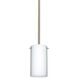 Stilo 7 LED Satin Nickel Stem Pendant Ceiling Light