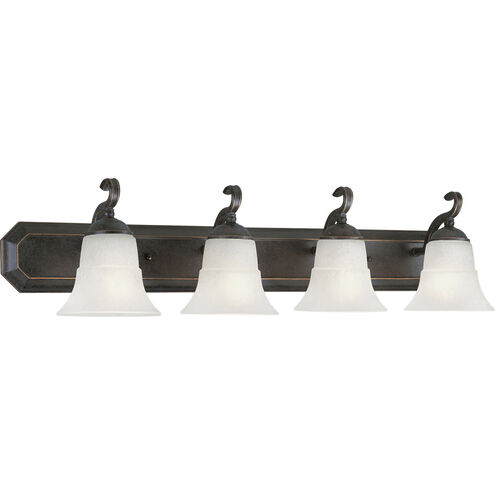 Melbourne 4 Light 36 inch Espresso Bath Vanity Wall Light