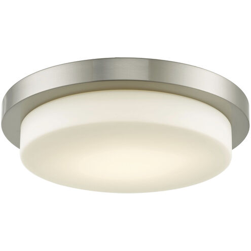 Step LED 15.75 inch Brushed Nickel Flush Mount Ceiling Light
