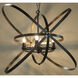 Sassari 4 Light 29.5 inch Matte Black Pendant Ceiling Light