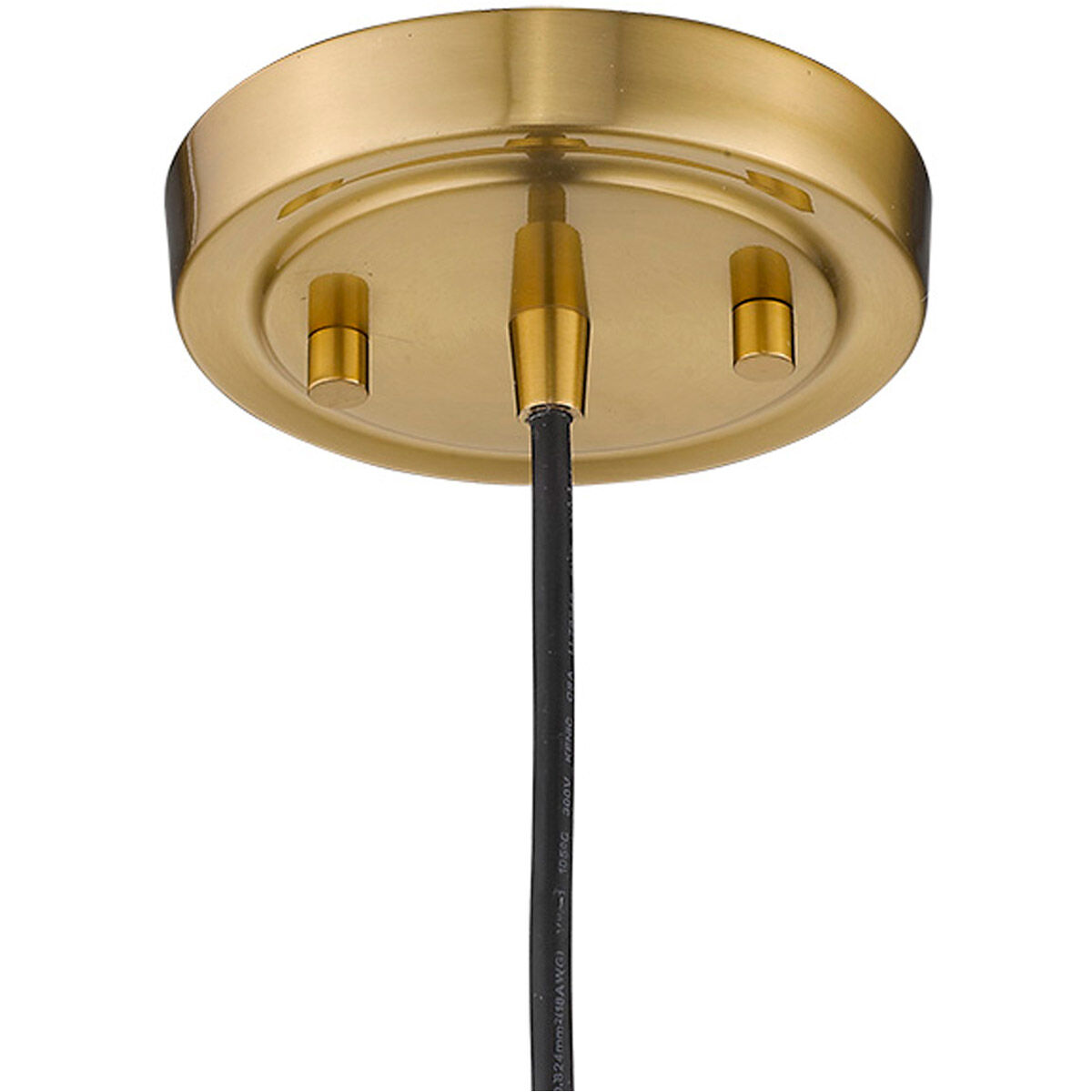 Lamia 3 Light 24 inch Gold Mini Pendant Ceiling Light