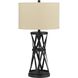 Passo 30 inch 150 watt Black Table Lamp Portable Light