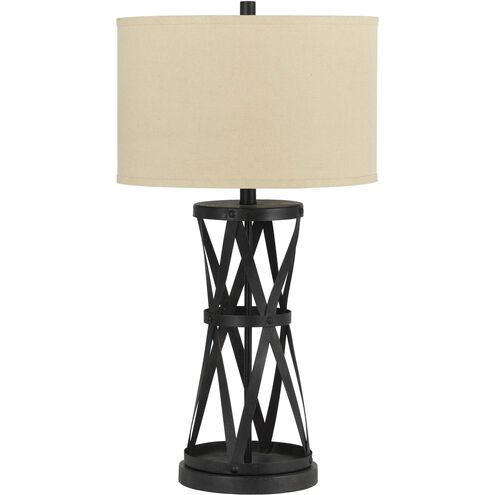 Passo 30 inch 150 watt Black Table Lamp Portable Light