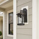 Santa Barbara DC 1 Light 13 inch Sienna Outdoor Wall Mount