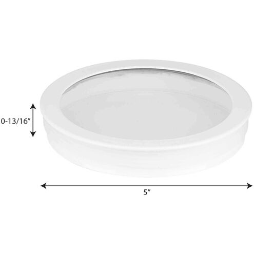 Cylinder Lens White Round Cylinder Cover