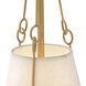 Danvers LED 9 inch Lacquered Dark Brass Sconce Wall Light