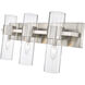Lawson 3 Light 25 inch Brushed Nickel Vanity Wall Light
