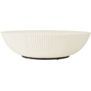 Etta 48 inch Ivory and Blackened Bronze Outdoor Coffee Table