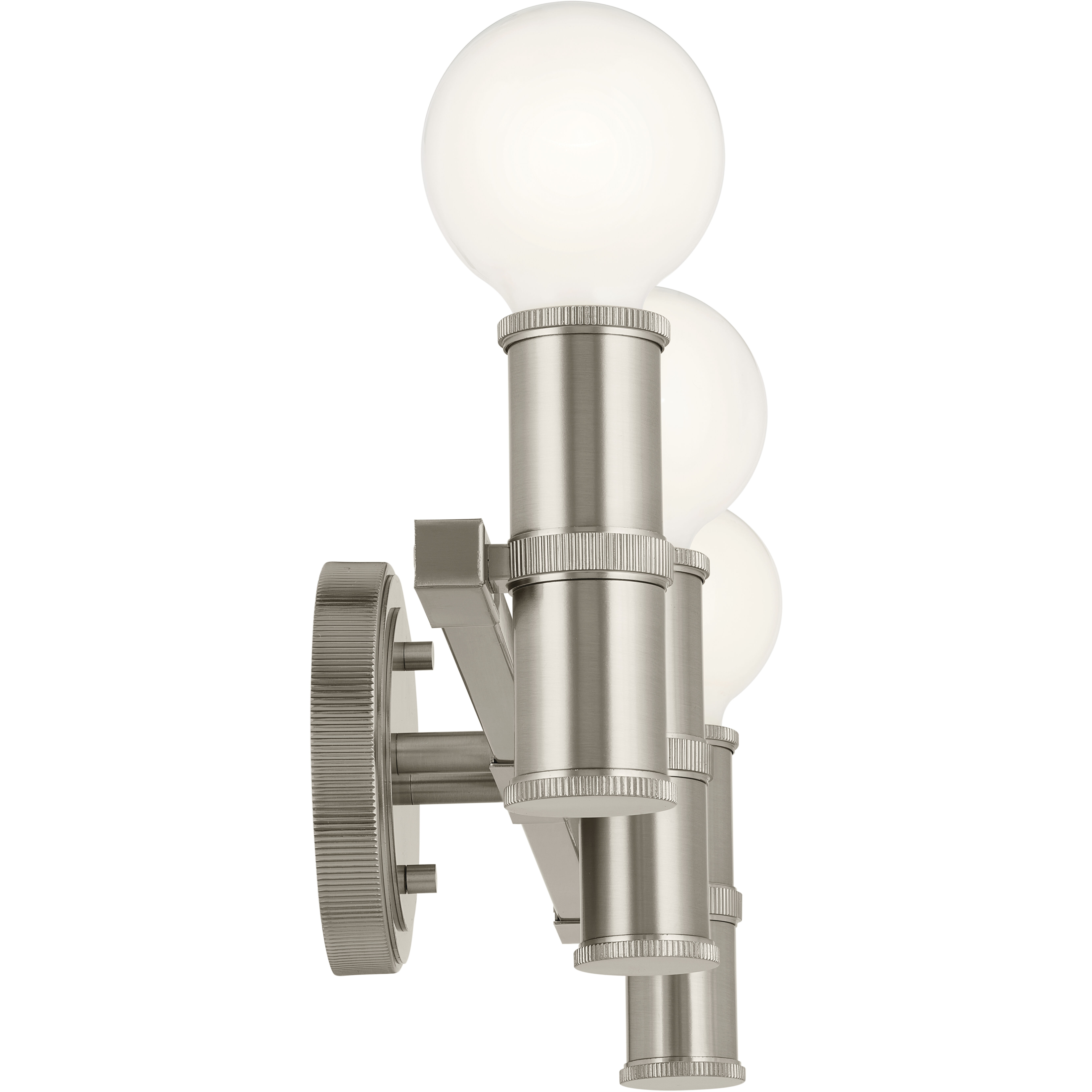 Torche LED 24.25 inch Brushed Nickel Bathroom Vanity Light Wall Light