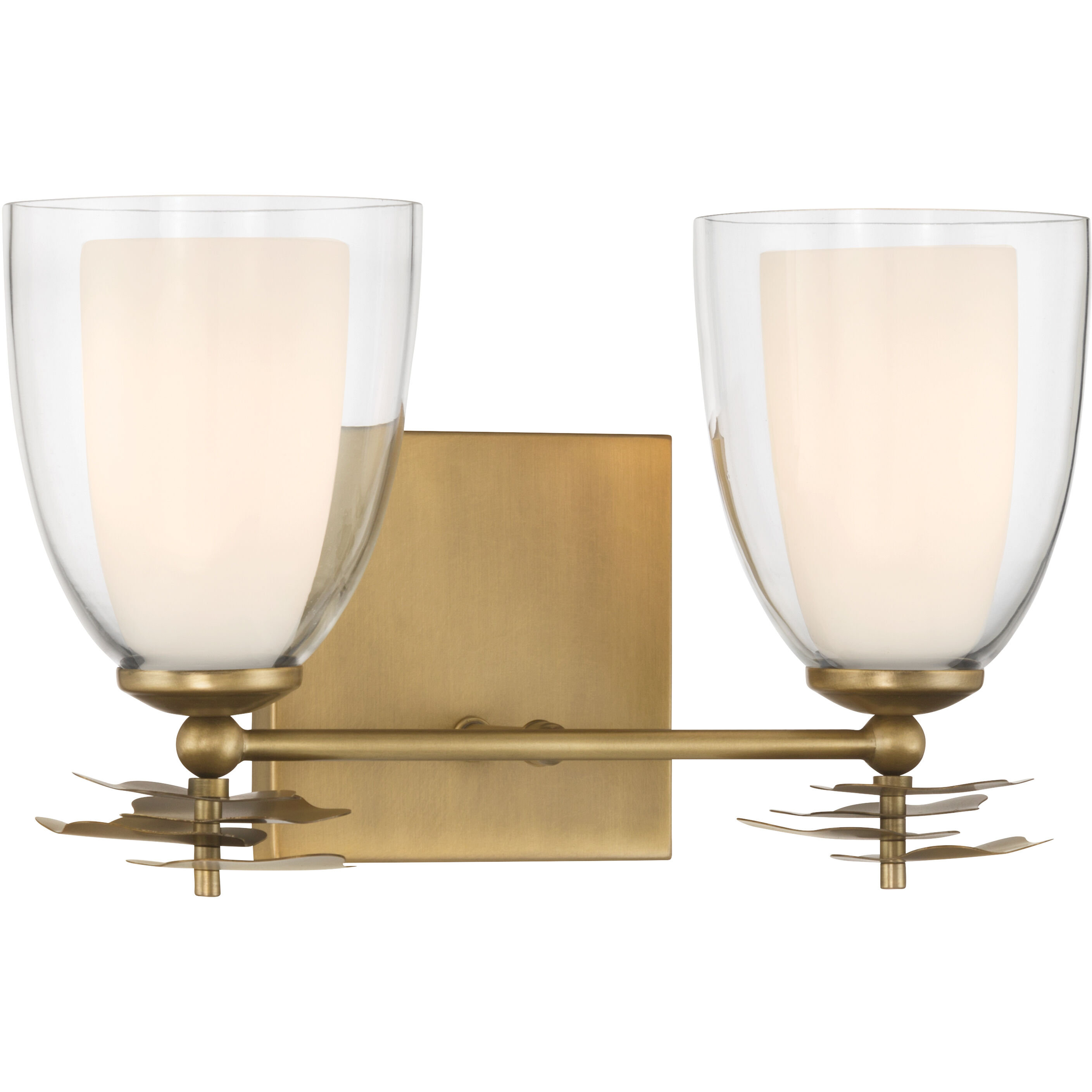 Elowen 2 Light 13.25 inch Legacy Brass Vanity Wall Light