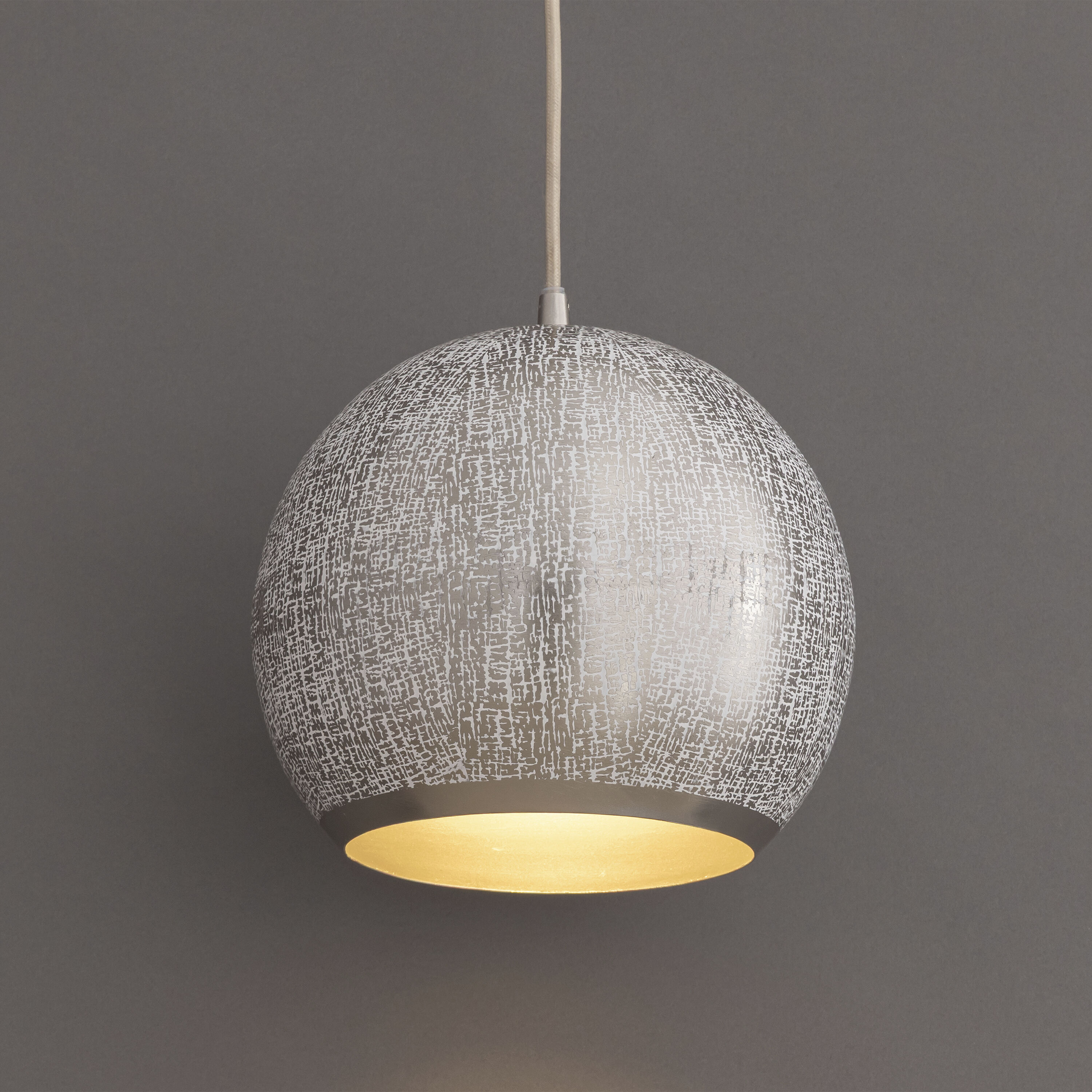 Aurelia 1 Light 10 inch Mini Pendant Ceiling Light in Steel ARW