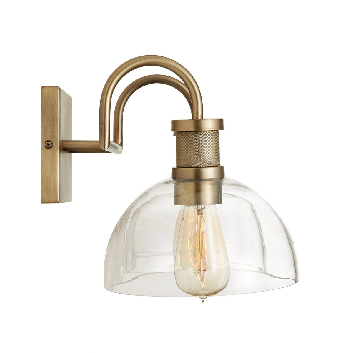 Cassidy 2 Light 17.5 inch Aged Brass Vanity Light Wall Light