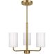 Rhett 3 Light 18.00 inch Chandelier