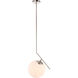 Ryland 1 Light 16 inch Chrome Pendant Ceiling Light