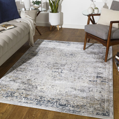 Norland 87 X 60 inch Medium Gray Rug in 5 x 8, Rectangle