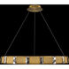 Beyond Jounce LED 36.1 inch Aged Brass Pendant Ceiling Light