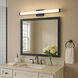 Spec LED 30 inch Black Bath Vanity Wall Light