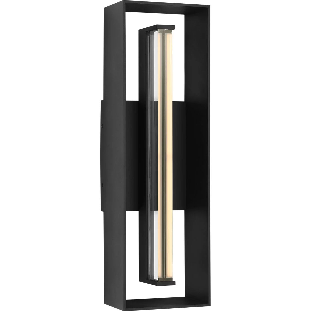 Sean Lavin Abner 24 inch Textured Black Outdoor Wall Lantern