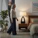 Trina 31 inch 23 watt Ebony and Weathered Brass Table Lamp Portable Light