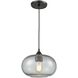 Volace 1 Light 10 inch Oil Rubbed Bronze Mini Pendant Ceiling Light
