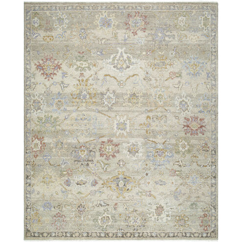 Anelka 144 X 108 inch Sterling Grey / Ash / Light Silver Handmade Rug in 9 x 12